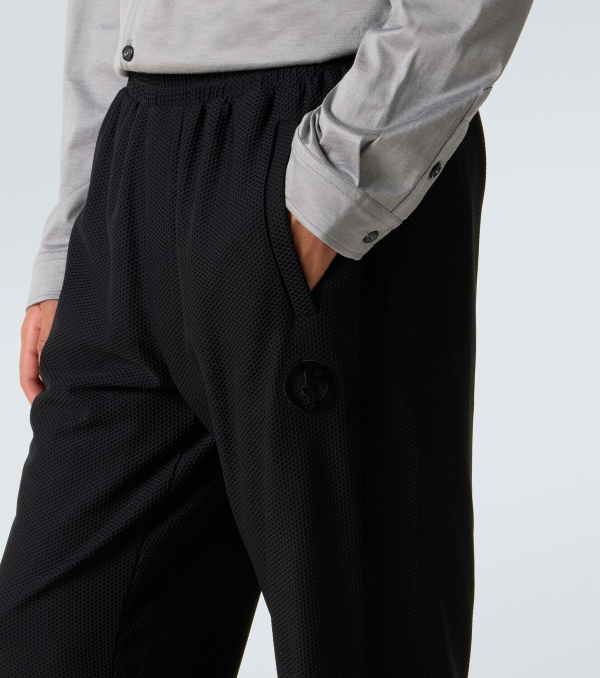 Giorgio Armani Gaufré straight pants