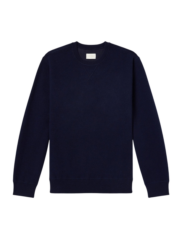 Photo: Aimé Leon Dore - Cashmere-Blend Sweater - Blue