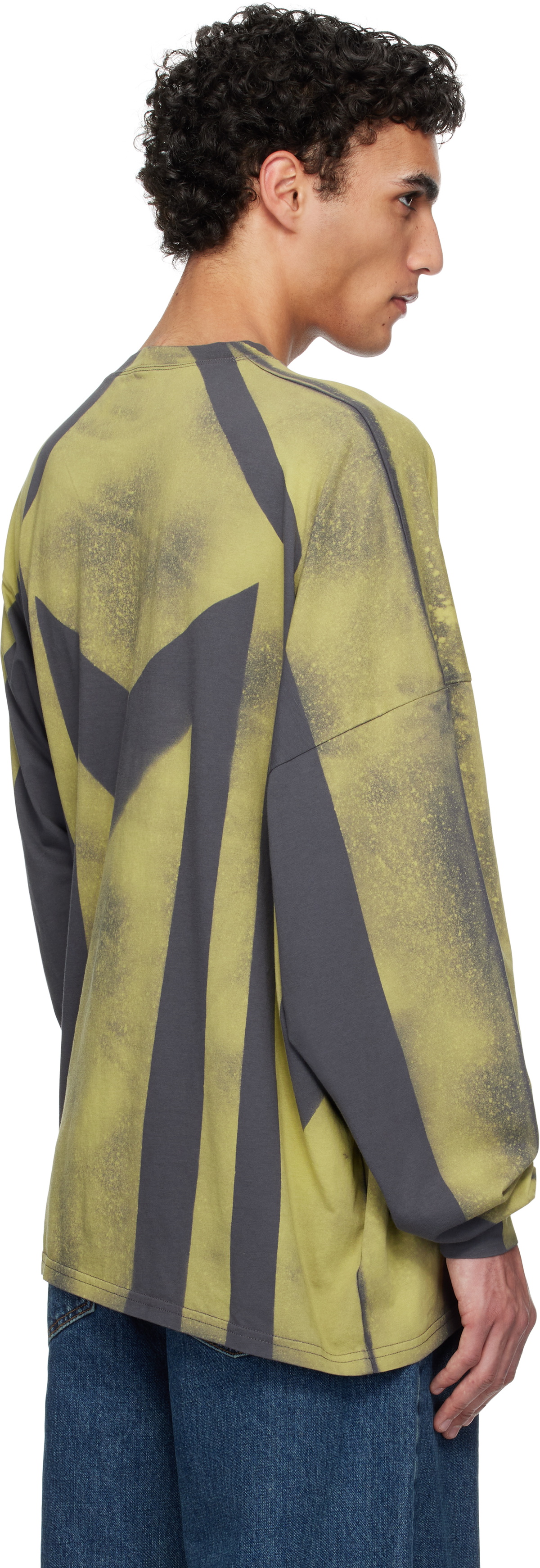 Magliano Green & Gray Phantom Twisted Long Sleeve T-shirt