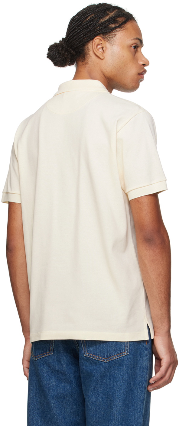 Bally Yellow Embroidered-Logo Polo