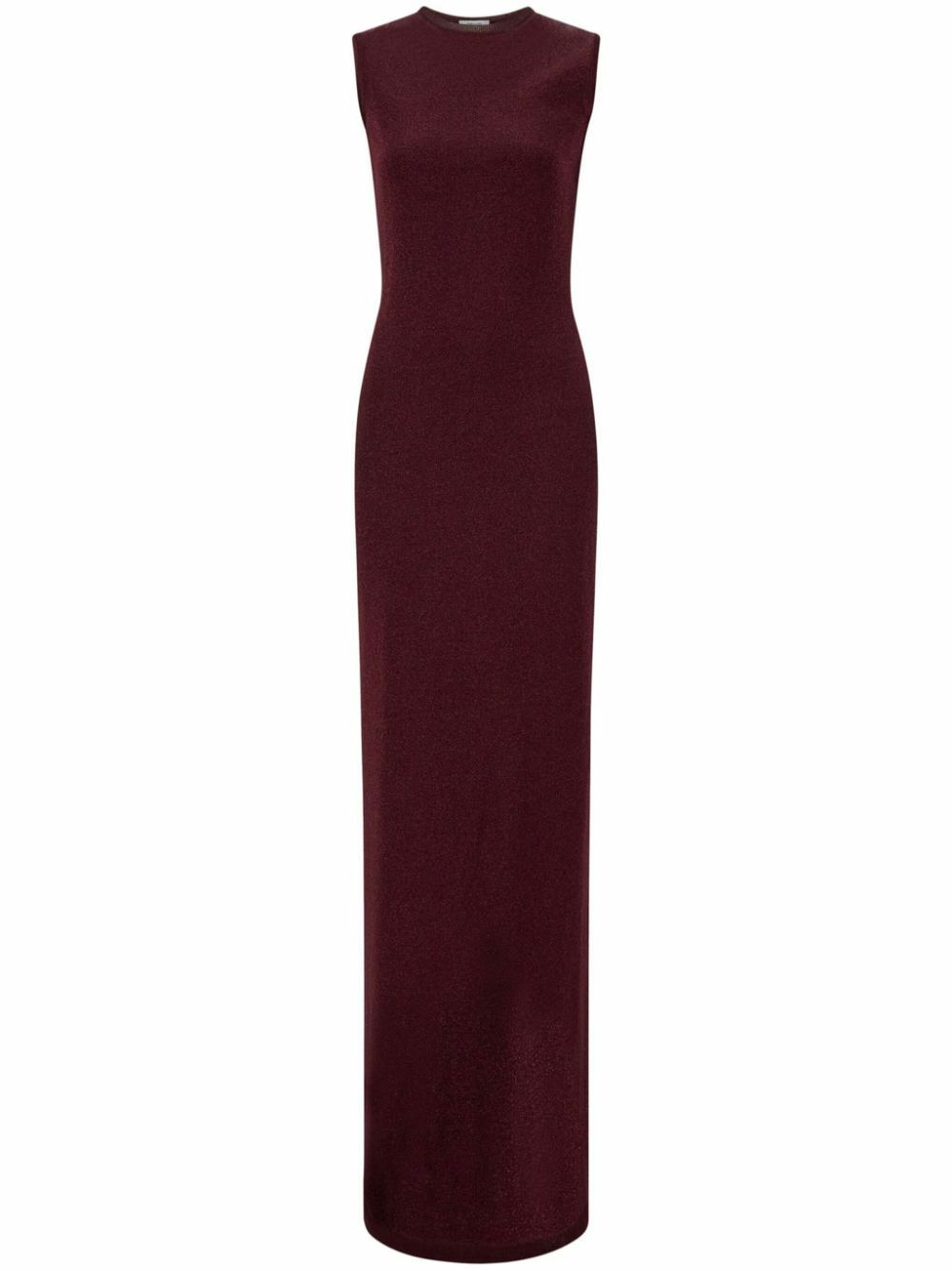 Ferragamo Orange V-Neck Maxi Dress Salvatore Ferragamo