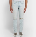 rag & bone - Fit 2 Slim-Fit Distressed Denim Jeans - Blue