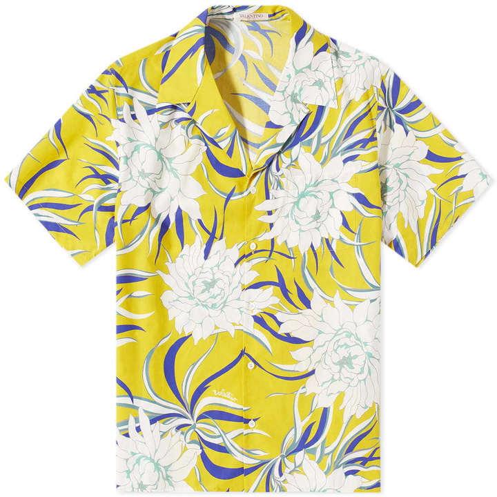 Photo: Valentino Hibiscus Print Vacation Shirt