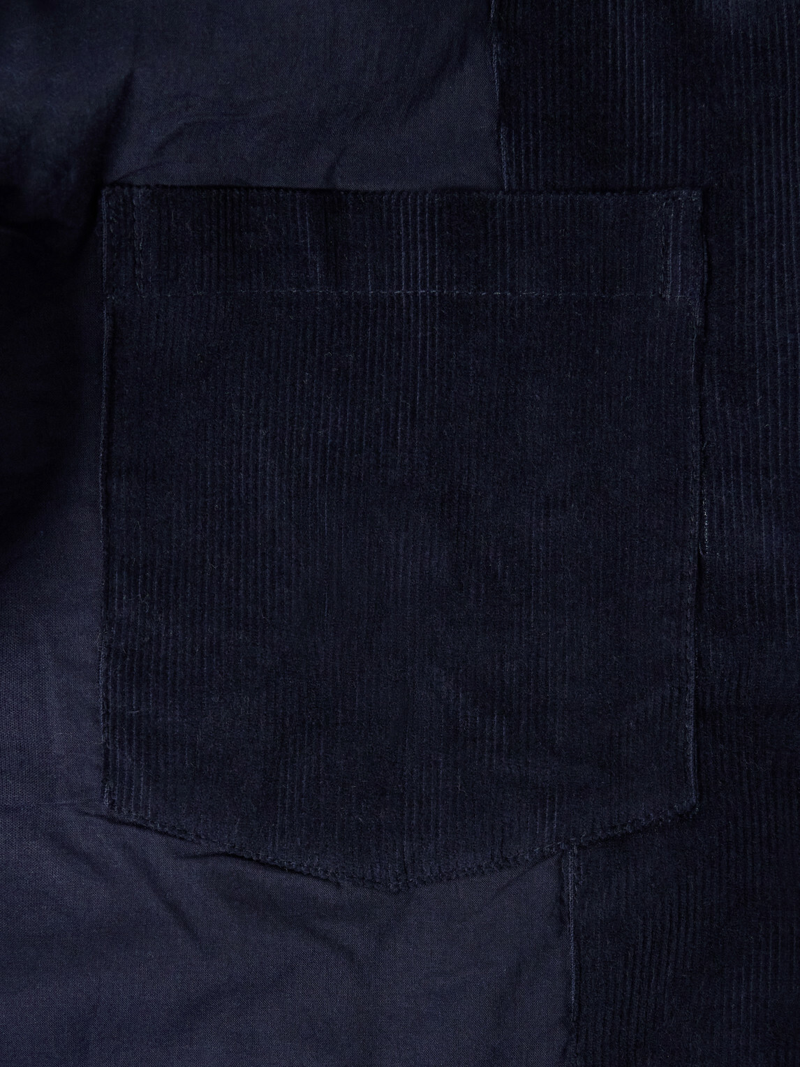Kardo - Somesh Cotton-Corduroy Suit Jacket - Blue