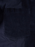 Kardo - Somesh Cotton-Corduroy Suit Jacket - Blue