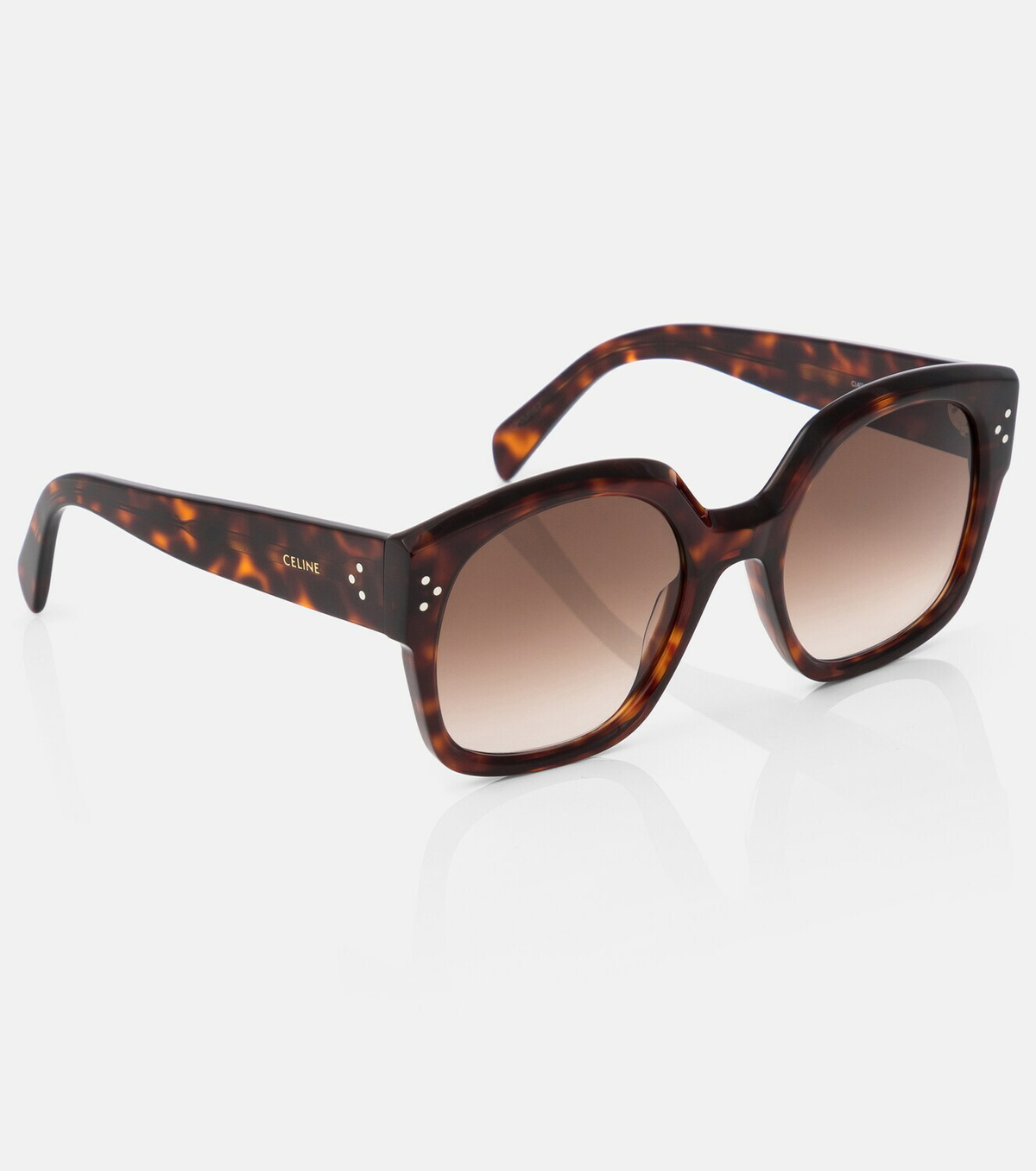 サングラス Celine Eyewear D-frame acetate sunglasses D-frame acetate sunglasses in brown - Celine Eyewear | Mytheresa