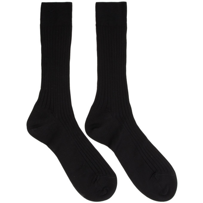 Photo: Ermenegildo Zegna Black Rib Socks