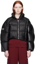 MM6 Maison Margiela Black CHENPENG Edition Down Jacket