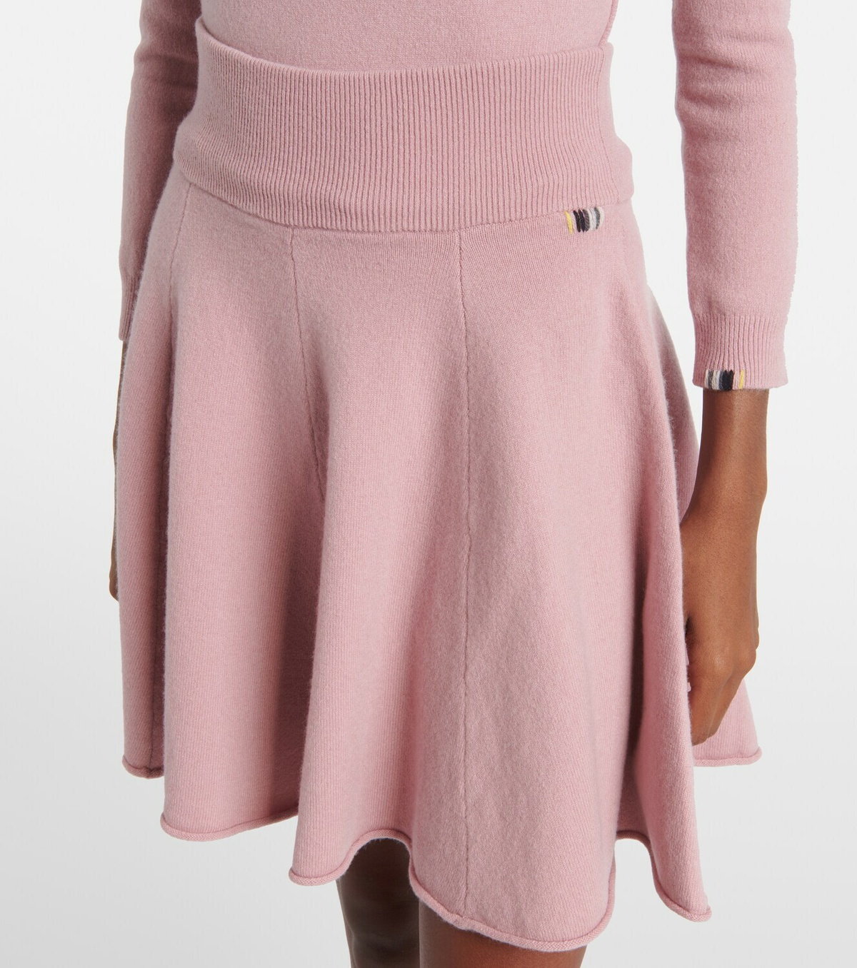 Extreme Cashmere N°379 Girl cashmere-blend miniskirt