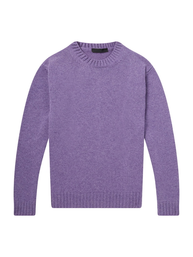 Photo: Saman Amel - Cashmere Sweater - Purple