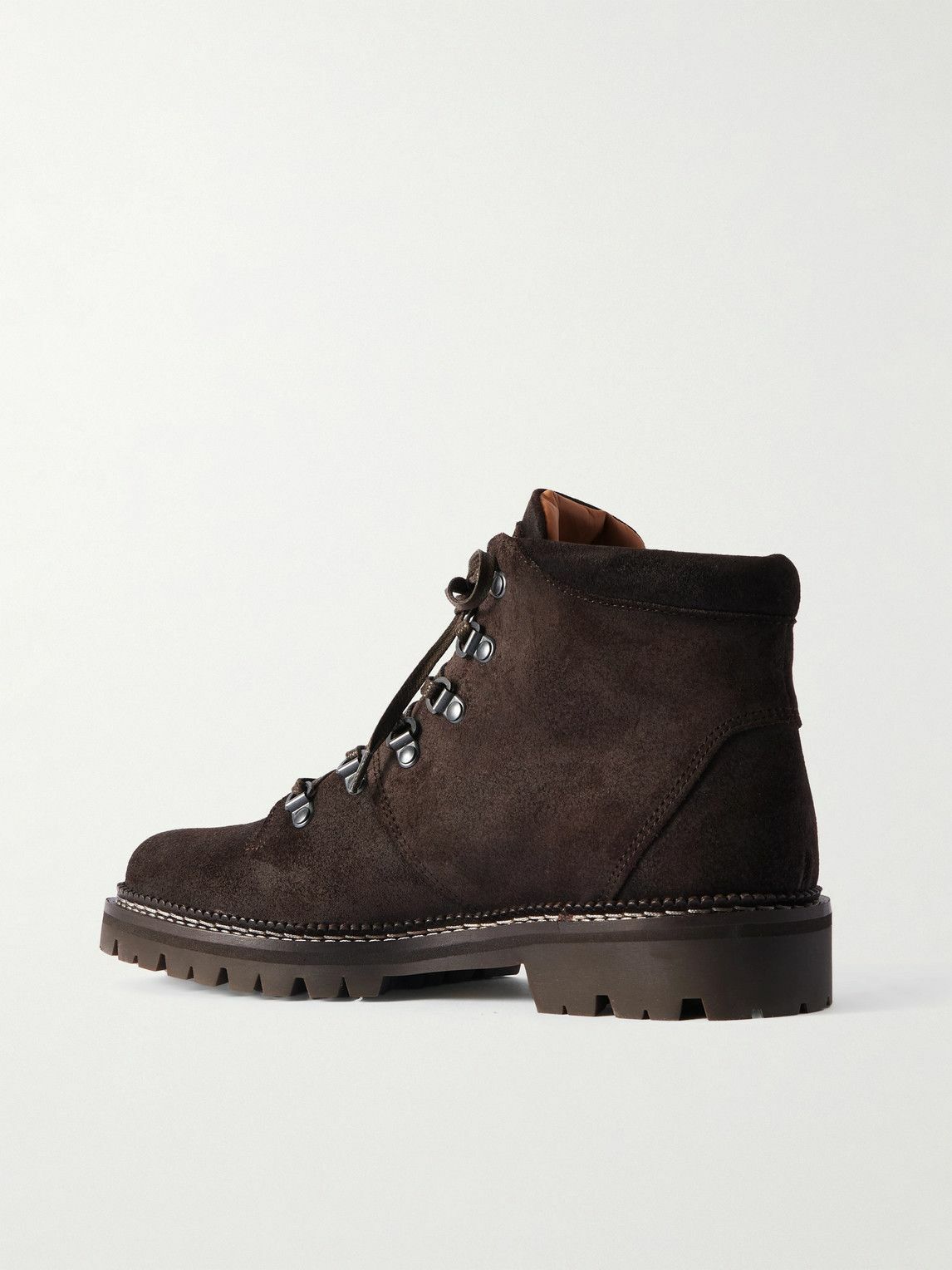 Mr P. - Jacques Suede Hiking Boots - Brown