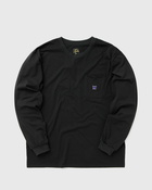 Needles L/S Crew Neck Tee Black - Mens - Longsleeves