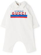 Gucci Baby Off-White 'Original Gucci' Bodysuit Set