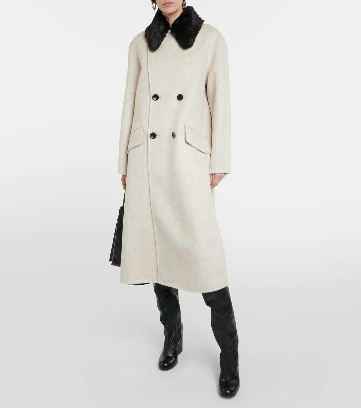 Proenza Schouler White Label Emma wool blend coat Proenza Schouler