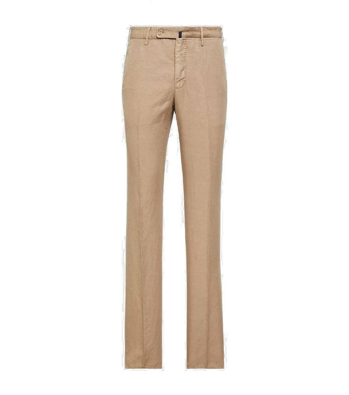 Photo: Incotex Linen and cotton straight pants