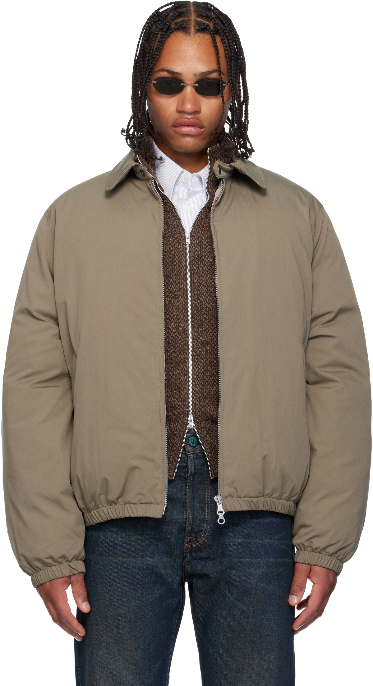 OUR LEGACY Khaki Avenue Puffa Jacket Our Legacy