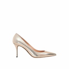 Sergio Rossi Godiva 090 Crack Mirror Leather Pumps