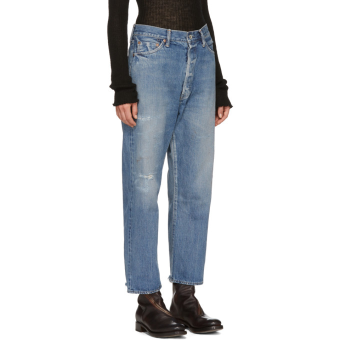 Chimala Blue Tapered Cut Selvedge Jeans