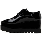 Stella McCartney Black Limited Edition Elyse Monochrome Platform Derbys
