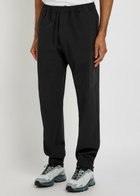 Moncler Tapered-leg Shell Sweatpants Black