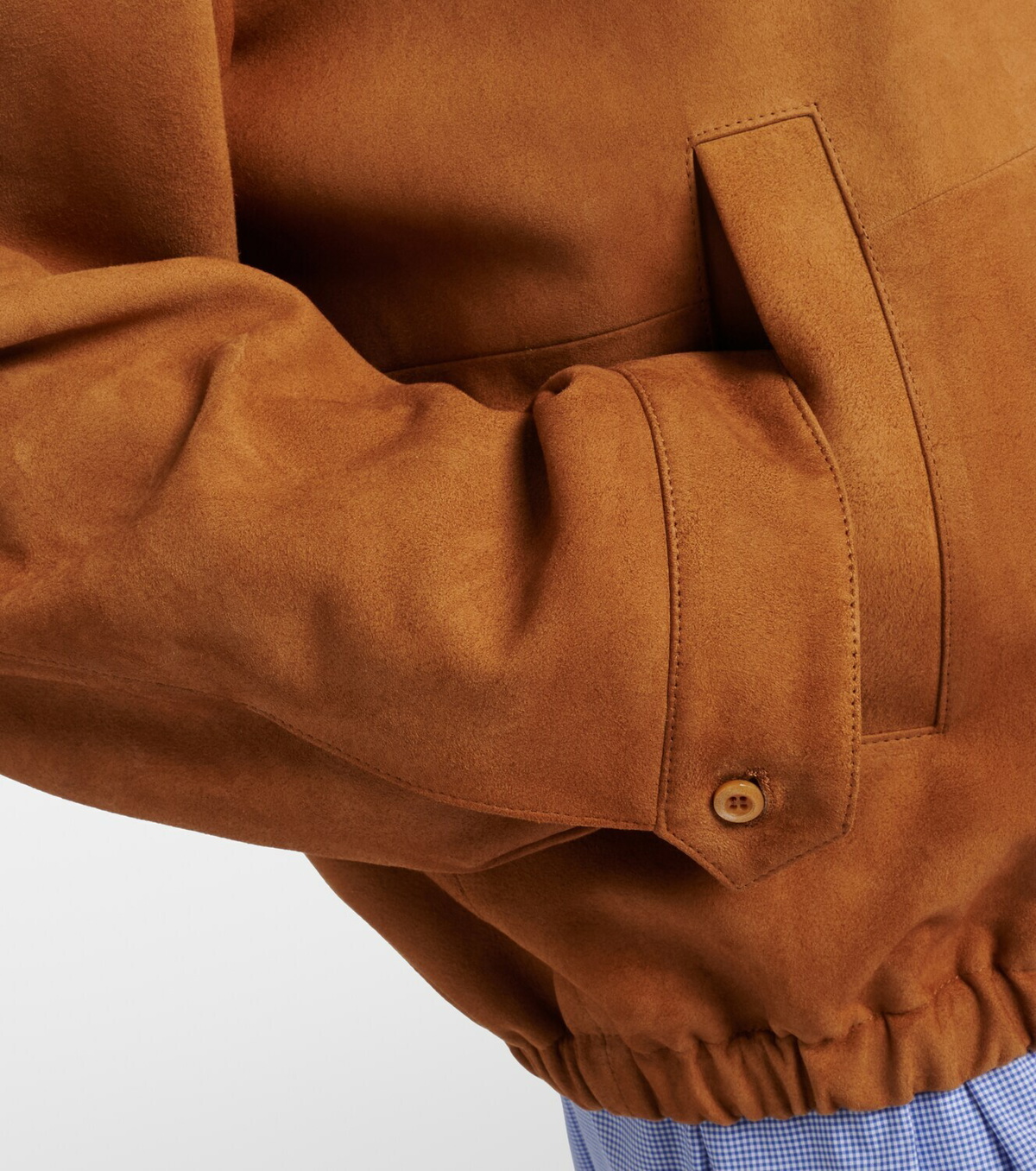 Miu Miu Suede blouson jacket