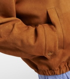 Miu Miu Suede blouson jacket