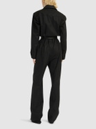 SAINT LAURENT Cotton Twill Jumpsuit