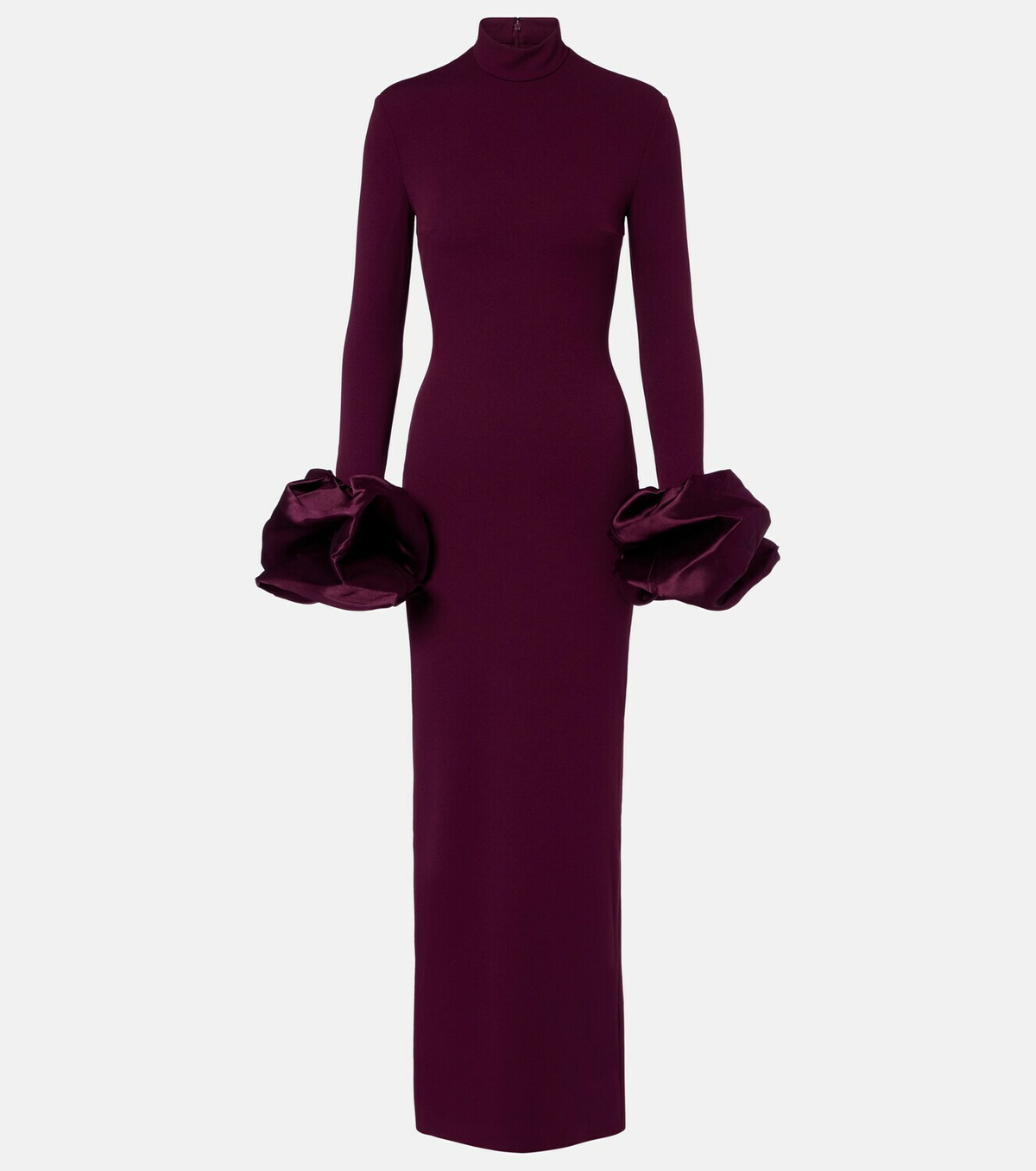 Solace London Viviana ruffled gown