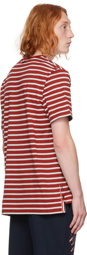 Thom Browne Red Striped T-Shirt