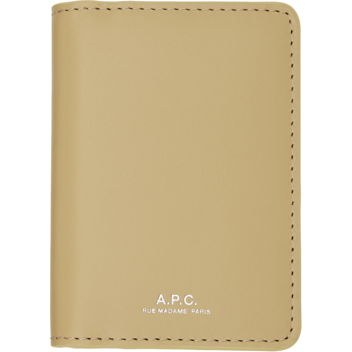 A.P.C. Beige Stefan Card Holder