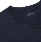 HUGO BOSS - Three-Pack Cotton-Jersey T-Shirts - Blue
