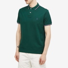 Polo Ralph Lauren Men's Tipped Custom Fit Polo Shirt in Moss Agate