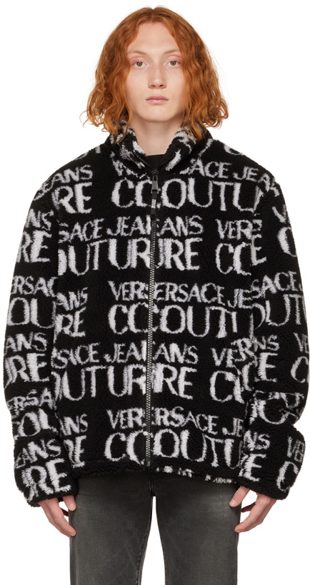 Photo: Versace Jeans Couture Black Printed Jacket