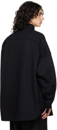 Random Identities Black Buttoned Shirt