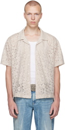 GUESS USA Off-White Short Sleeve Shirt