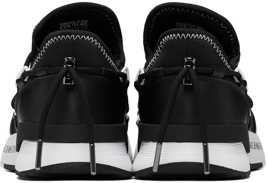 Versace Jeans Couture Black Dynamic Sneakers Versace