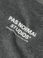 Pas Normal Studios - Mid Logo-Print Polartec® Power Wool™ Cycling Base Layer - Gray