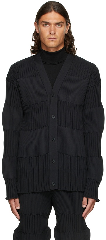 Photo: CFCL Black Fluted Cardigan
