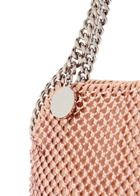 Stella Mccartney Falabella Mini Crystal-embellished Satin top Handle bag - Peach - One Size