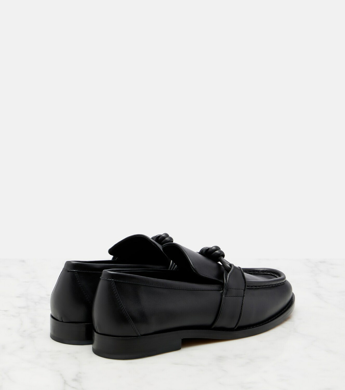 Bottega Veneta Astaire Knot leather loafers