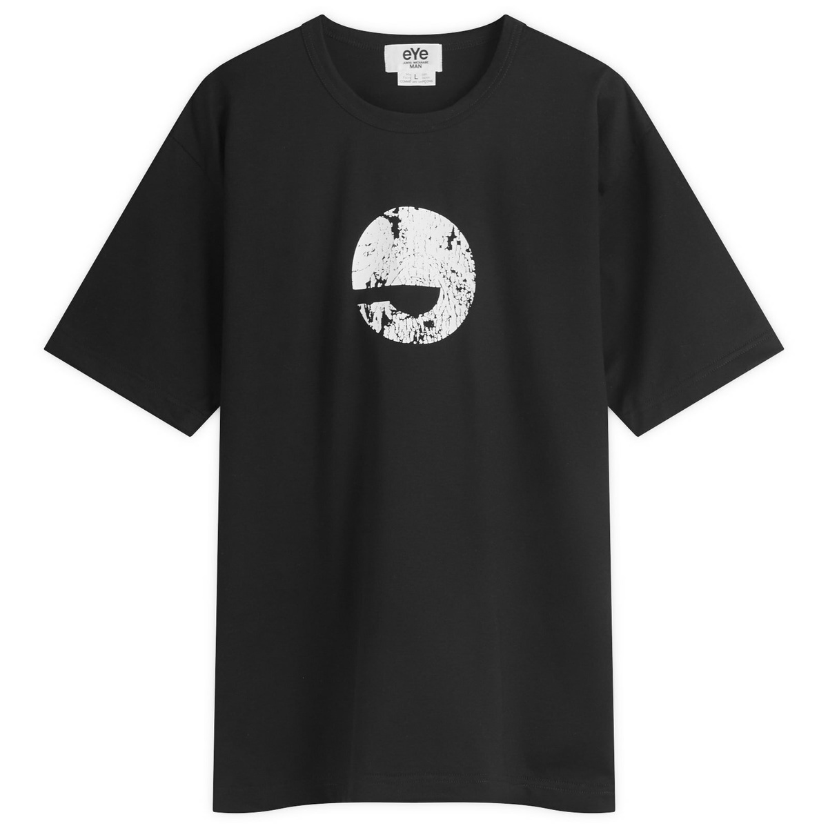 Tシャツ・カットソー JUNYA WATANABE Men T-shirt Black WOT904100 1 Junya Watanabe MAN eYe ACDC T-Shirt | Black | SVD USA