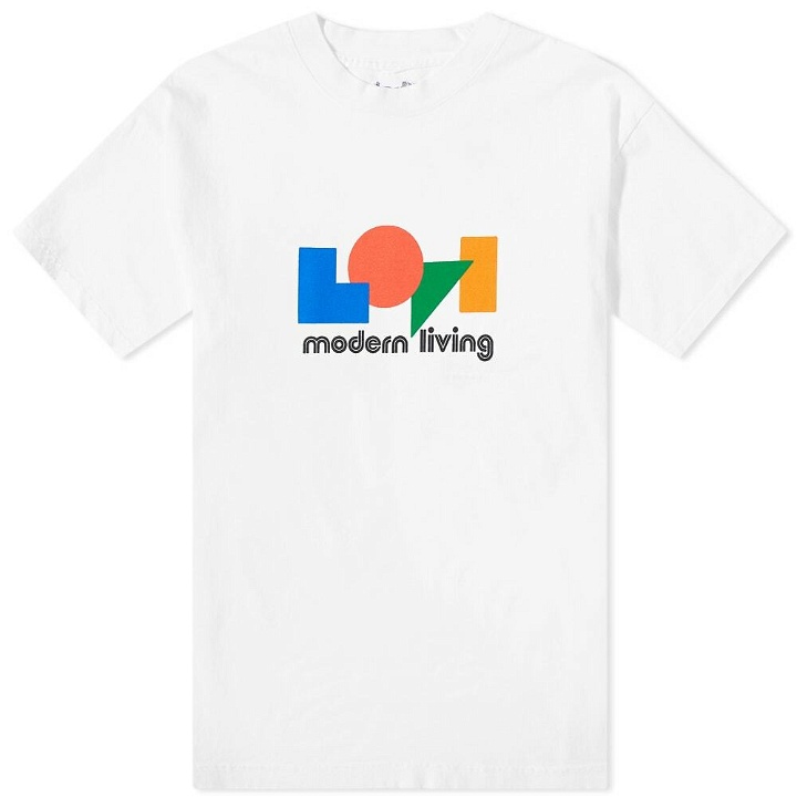 Photo: Lo-Fi Men's Modern Living T-Shirt in White