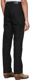 Nahmias Black Summerland Silk Patch Trousers