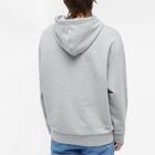 END. x A.P.C. Men's 'Coffee Club' Pierre Hoodie in Heathered Grey