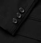 Comme des Garçons HOMME - Black Slim-Fit Wool-Gabardine Suit Jacket - Black