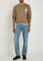 Ami Paris Tapered-leg Jeans Blue