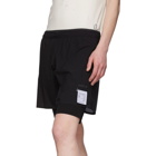 Satisfy Black Long Distance 10 Shorts