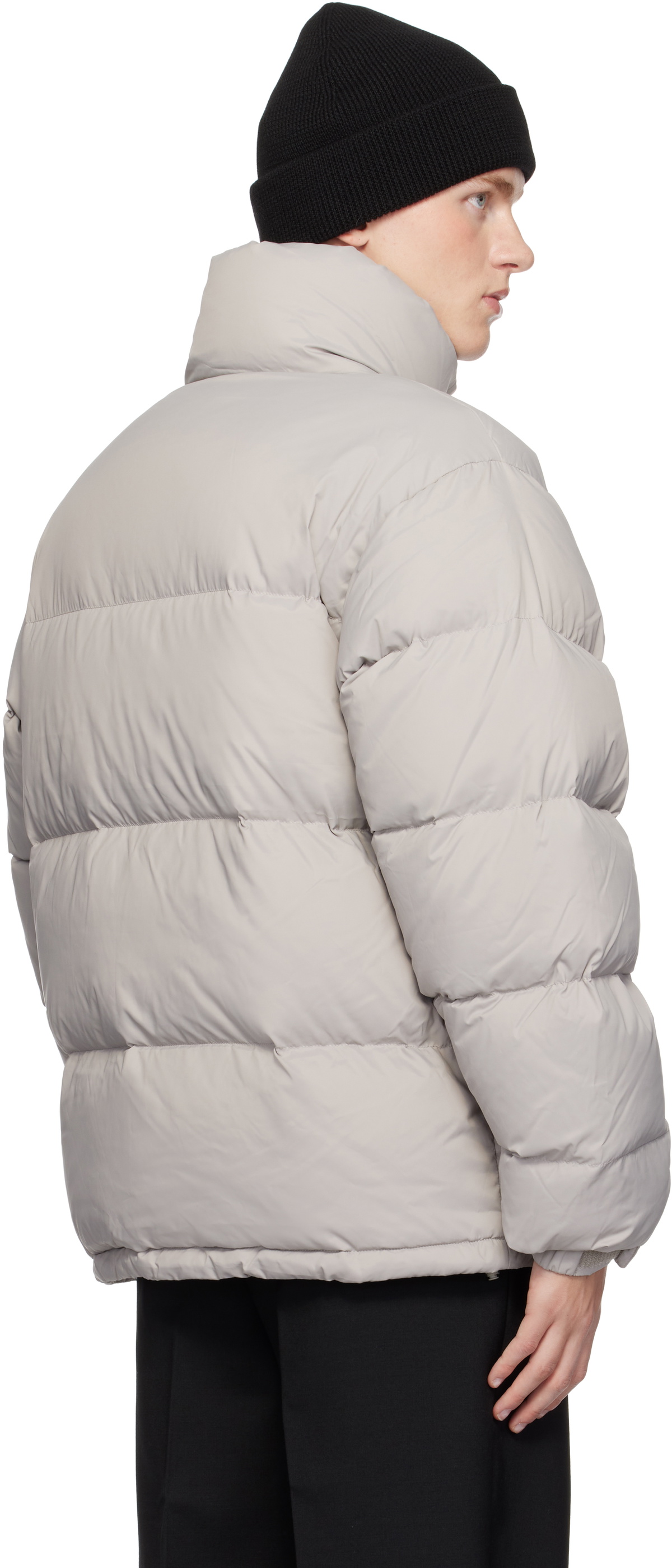 Axel Arigato Gray Observer Puffer Down Jacket