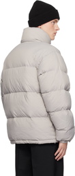 Axel Arigato Gray Observer Puffer Down Jacket