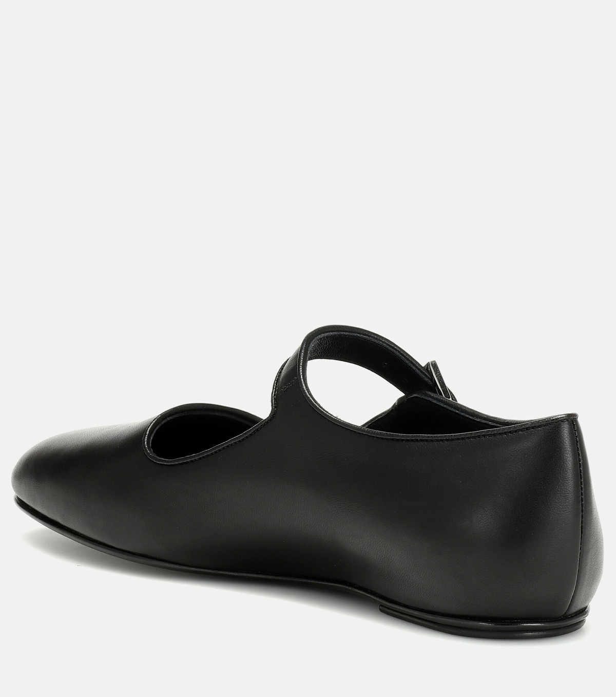 The Row Ava leather ballet flats The Row